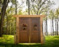 Dixon’s Apple Orchard and Wedding Venue: Woodland Ceremony Site