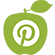 Pinterest Apple Icon